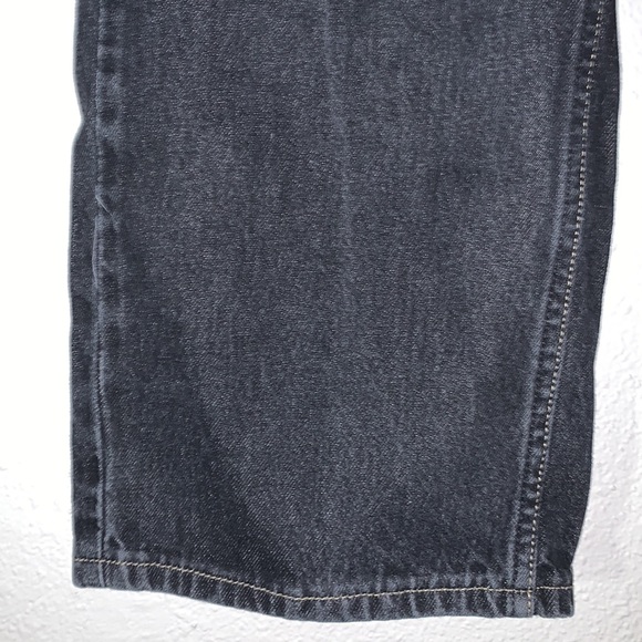 Vintage Y2K LEVI’S 569 Loose fit Wide-leg black Jean’s 31 relaxed fit boyfriend - Picture 9 of 13